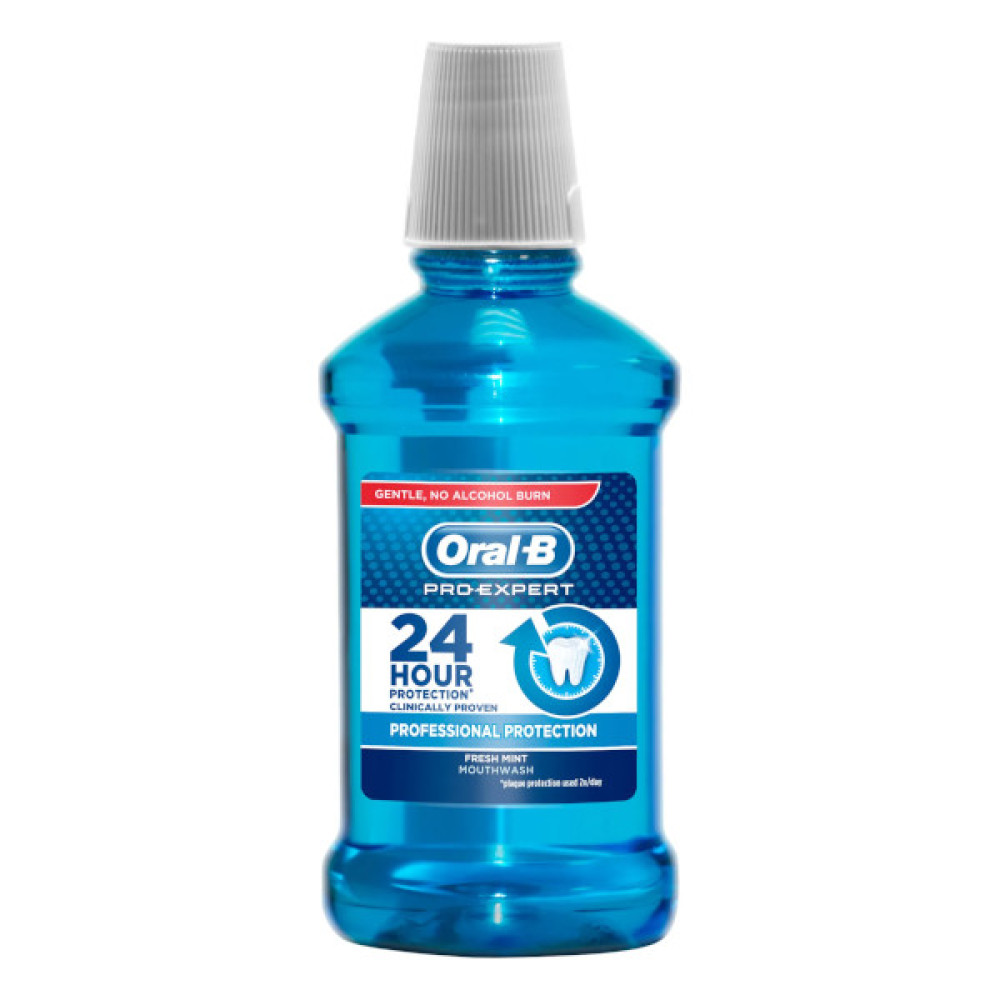ORAL-B MOUTHWASH PRO-EXPERT FRESH MINT 250ML 