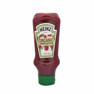 HEINZ ORGANIC TOMATO KETCHUP 580GM 