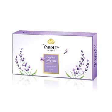 YARDLEY LUXURY SOAP LAVENDER 3 X 100GM 