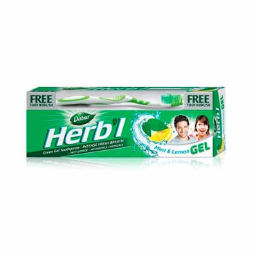 DABUR HERBAL TOOTHPASTE FRESH GEL 150GM 