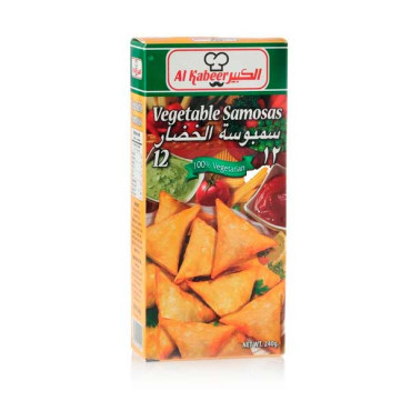 AL-KABEER 12 VEGETABLE SAMOSA 240GM 