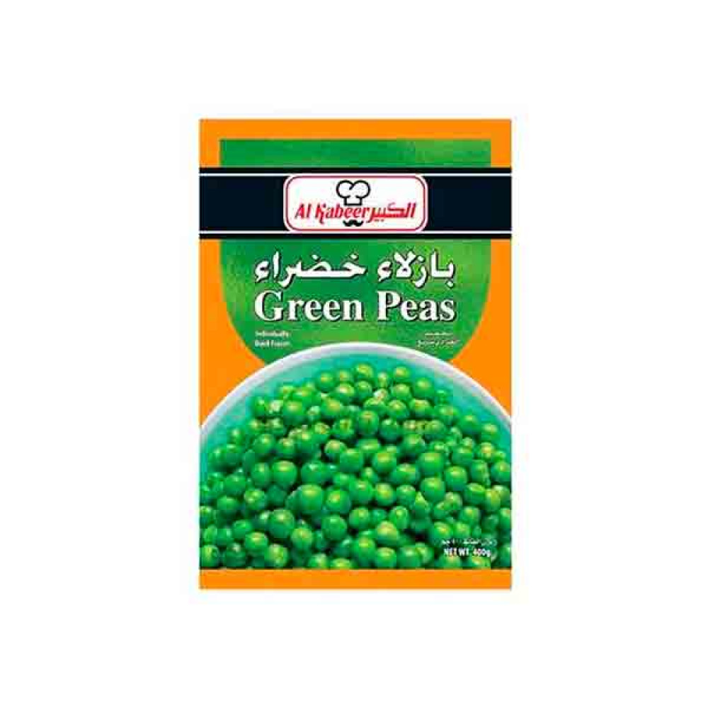 AL KABEER FROZEN GREEN PEAS 400GM 
