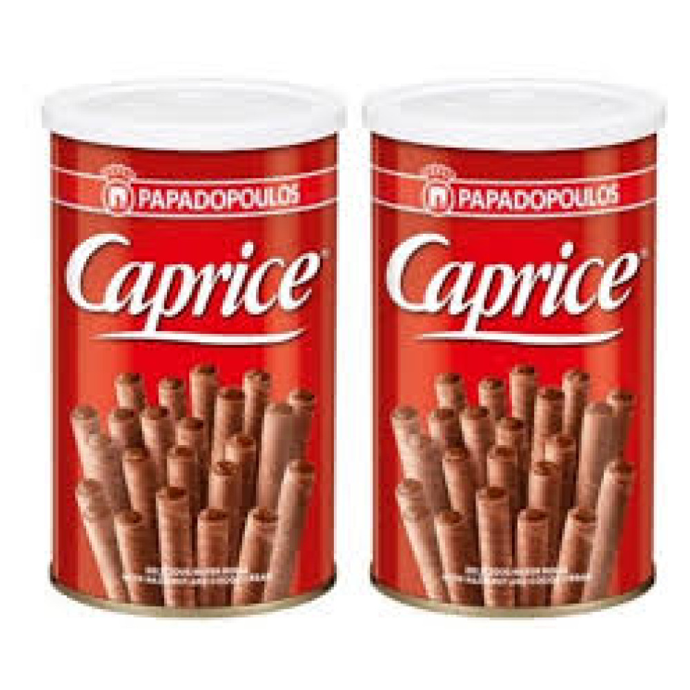 CAPRICE ROLLED WAFERS 2 X 115 GM