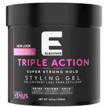 ELEGANCE TRIPLE ACTION GEL YELLOW/PINK/GREEN 500ML
