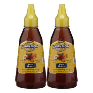 GOLDEN GLORY PURE HONEY 2 X 375GM 