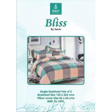 BLISS AG-BH-31 HOME SINGLE BEDSHEET SET 140X230 CM