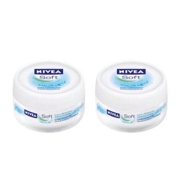 NIVEA SOFT CREAM JAR 2X200ML @20%OFF 