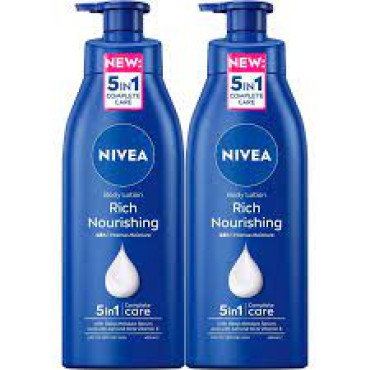 NIVEA BODY LOTION 2 X 400ML SP