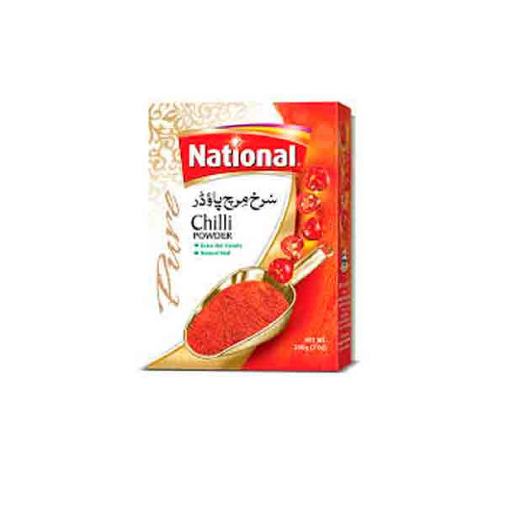 NATIONAL CHILLI POWDER 200GM 