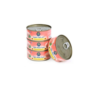 ALWAZZAN SKIP JACK TUNA IN OIL 4 X 160GM 