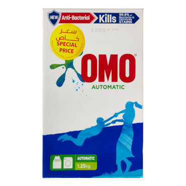 OMO AUTOMATIC DETERGENT POWDER 1.25KG 