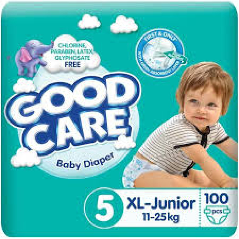 GOOD CARE BABY DIAPER SMALL 11-25 KG 100'S