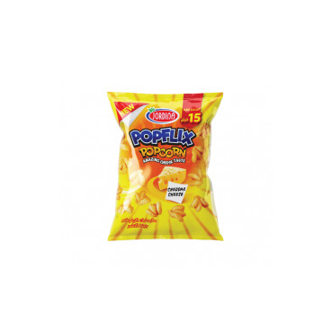 JORDINA POPFLIX CHEDDAR CHEESE POPCORN 45GM