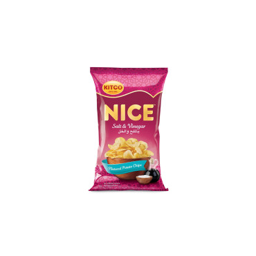 NICE POTATO CHIPS SALT AND VINEGAR 210GM