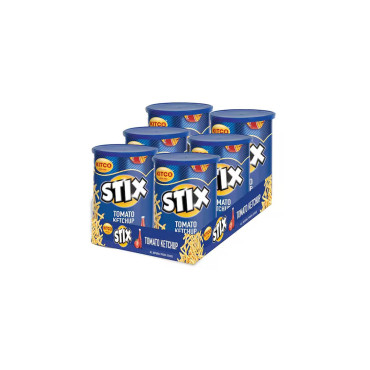 KITCO POTATO STIX TOMATO KETCHUP 45GMX6S