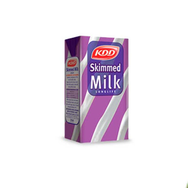 KDD LONG LIFE SKIMMED MILK 250ML 