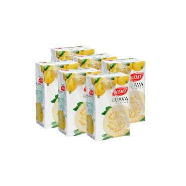 KDD GUAVA NECTAR JUICE 250ML X6S