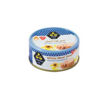 AL WAZZAN WHITE MEAT TUNA EASY OPEN 160GM 