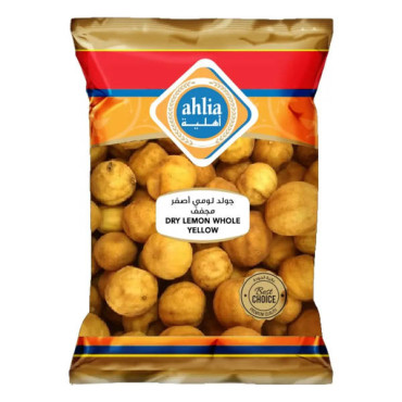 AHLIA DRY LEMON YELLOW WHOLE 200GM 