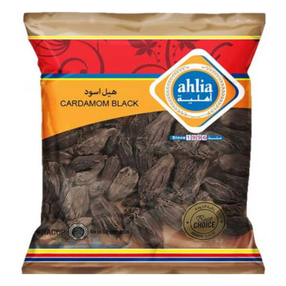 AHLIA BLACK CARDAMOM WHOLE 50GM 