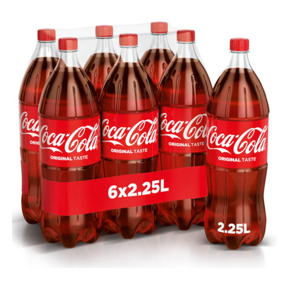 COCA COLA SOFT DRINK 6 X 2.25LTR 