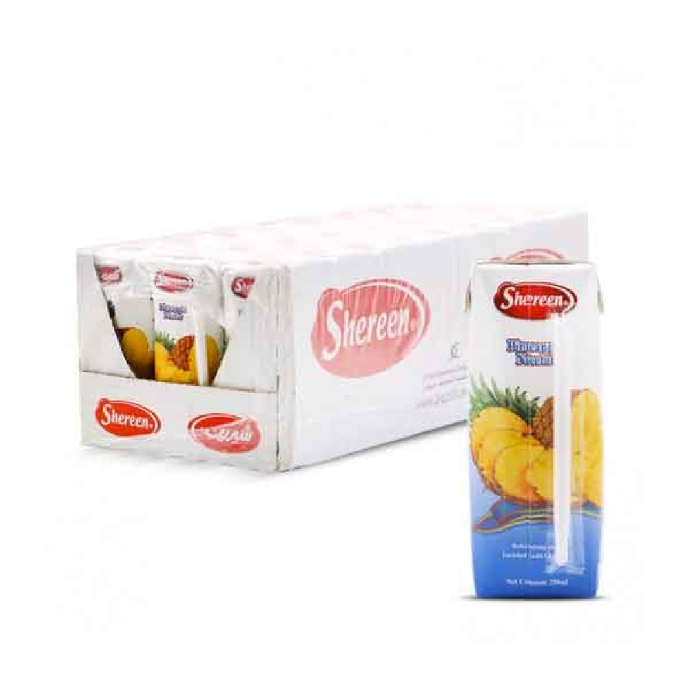 SHEREEN NECTAR PINEAPPLE 24 X 250ML 