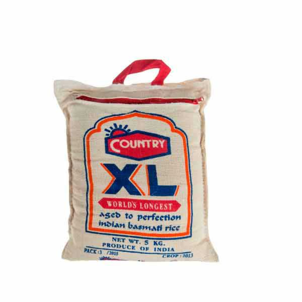 COUNTRY INDIAN BASMATI RICE XL 5KG 