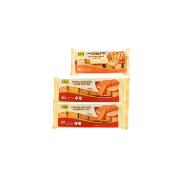 SARA PLAIN RUSK 2 X 330GM+ SWEET MILK RUSK 170GM