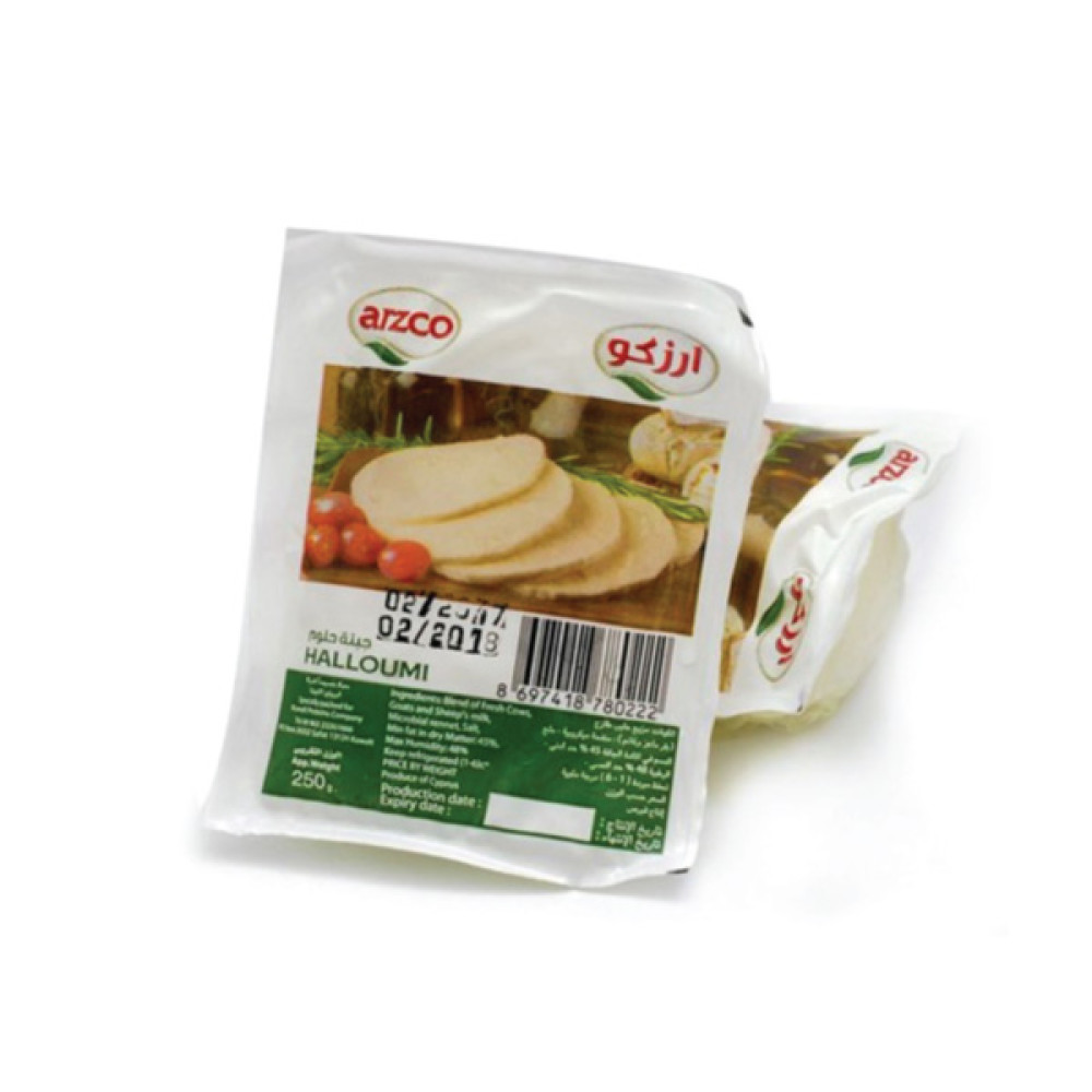 ARZCO HALLOUMI CHEESE 2X250 GM 