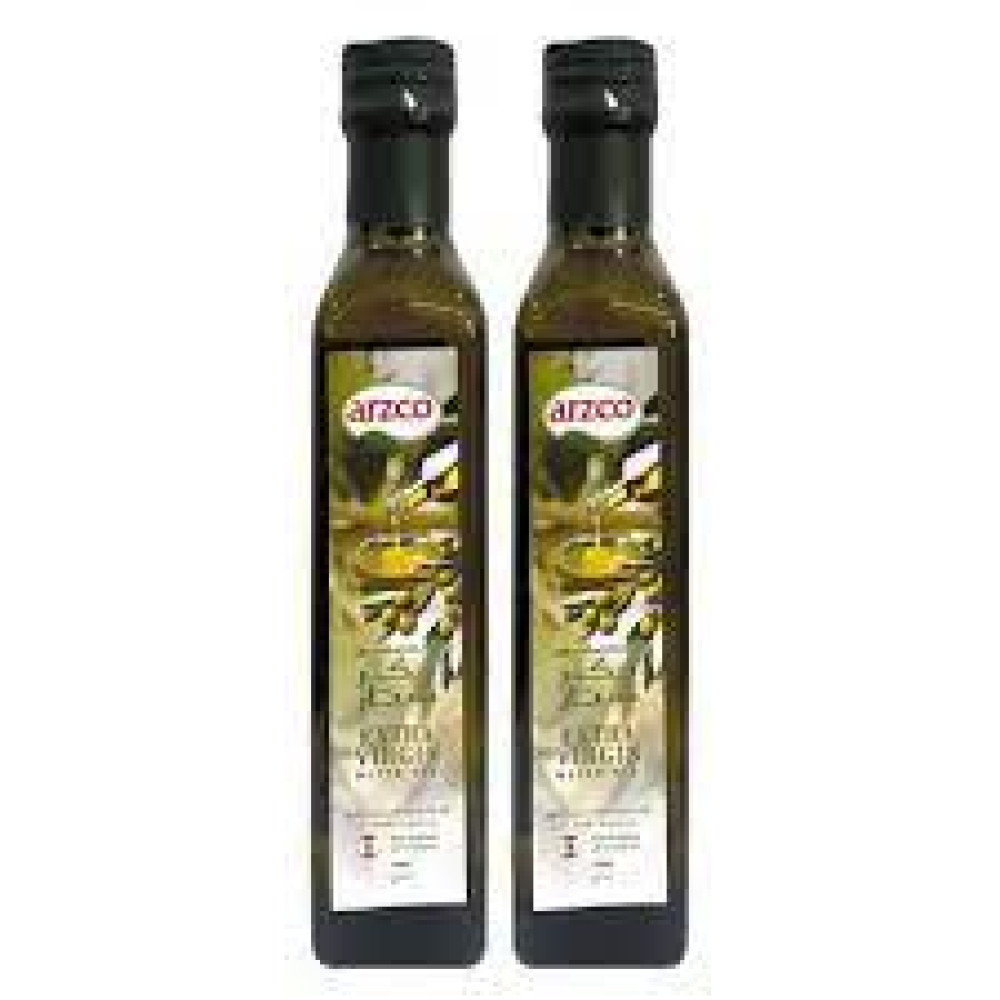 ARZCO EXTRA VIRGIN OILVE OIL 2 X 250 ML