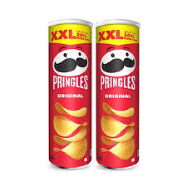 PRINGLES ORIGINAL 2X200GM + SHAHID FREE