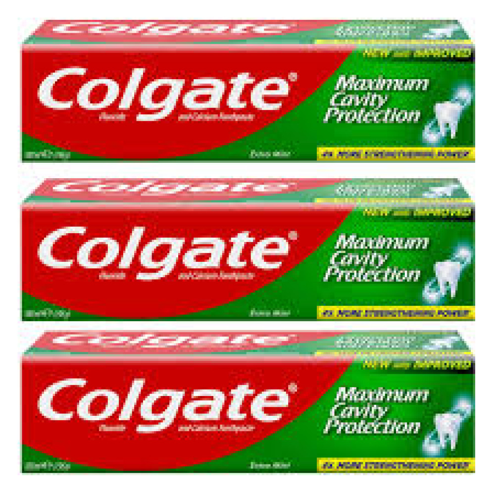 COLGATE TOOTHPASTE GRF EXTRA MINT 3 X 100ML
