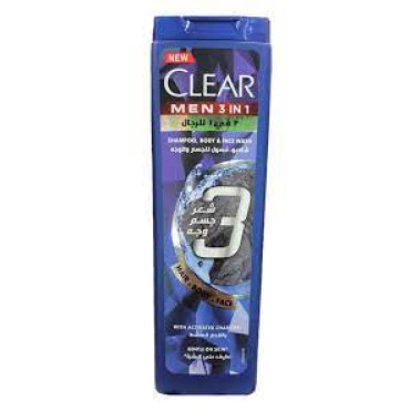 CLEAR SH 3 IN 1 COMPLETE CARE 400ML