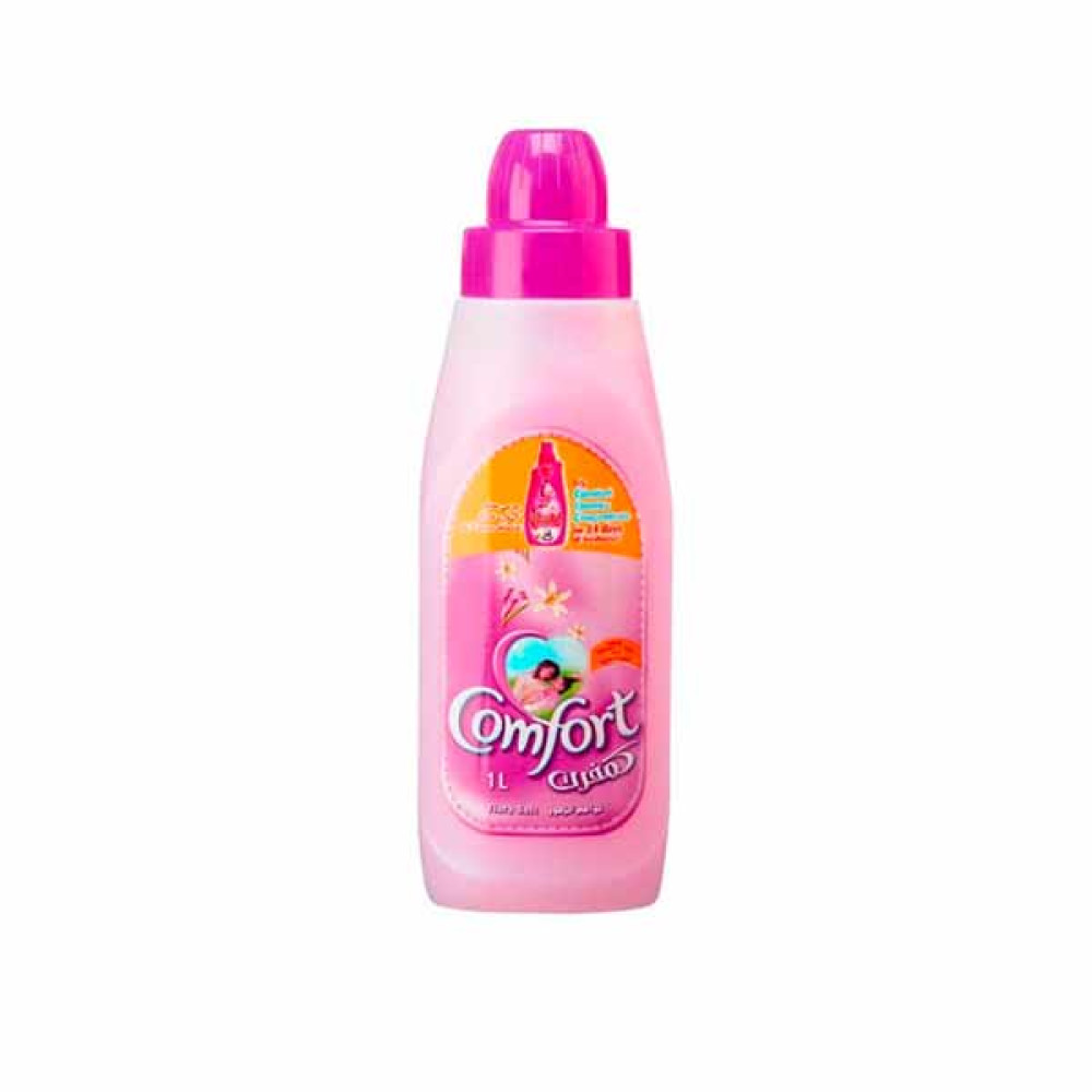 COMFORT FABRIC SOFTNER PINK 1 LTR 
