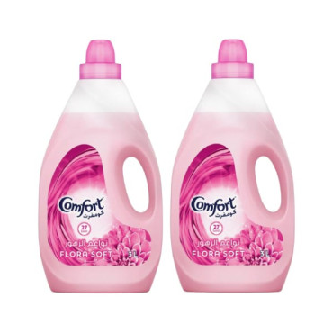 COMFORT FABRIC SOFTENER FLORA SOFT 2 X 3LTR 