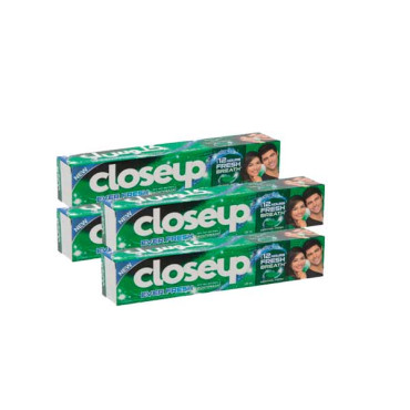 CLOSE UP TOOTHPASTE MENTHOL FRESH 4 X 120ML 20% OFF 