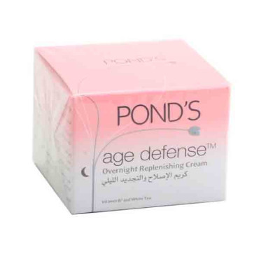 PONDS AGE DEFENSE OVERNIGHT REPLENISHING CREAM 50ML 