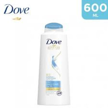 DOVE SHAMPOO N/SOLUTIONS DAILY CARE 2 IN 1 600ML