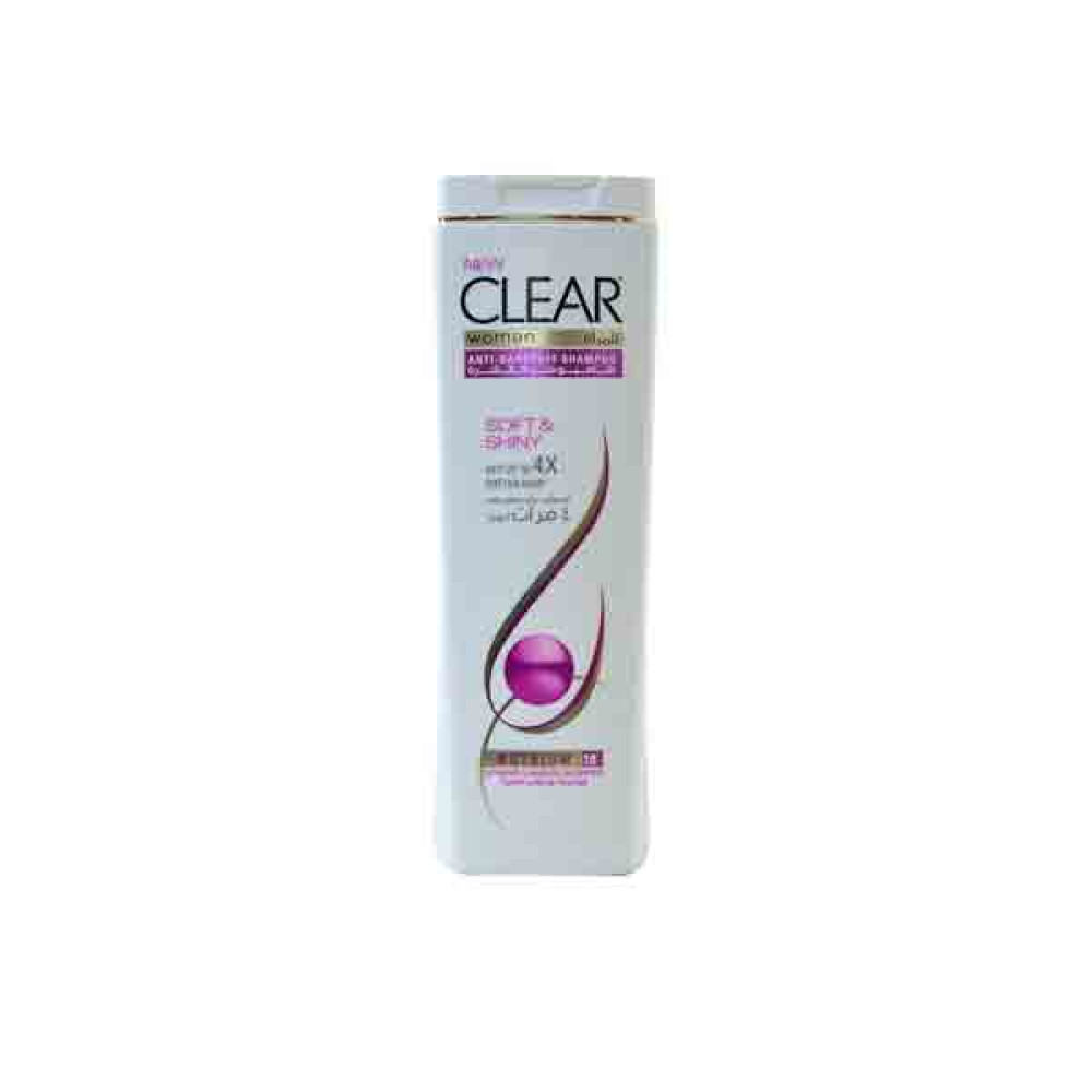 CLEAR SHAMPOO SOFT & SHINY 400ML 