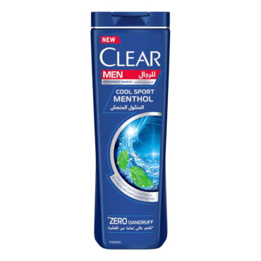 CLEAR MEN SHAMPOO COOL SPORT MENTHOL 400ML 