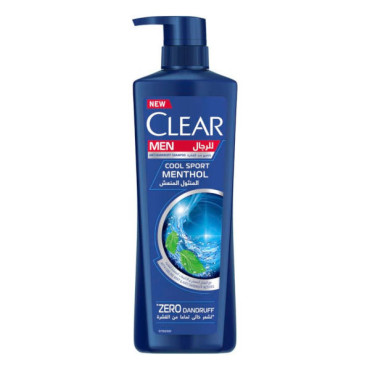 CLEAR MEN SHAMPOO COOL SPORT MENTHOL 700ML 