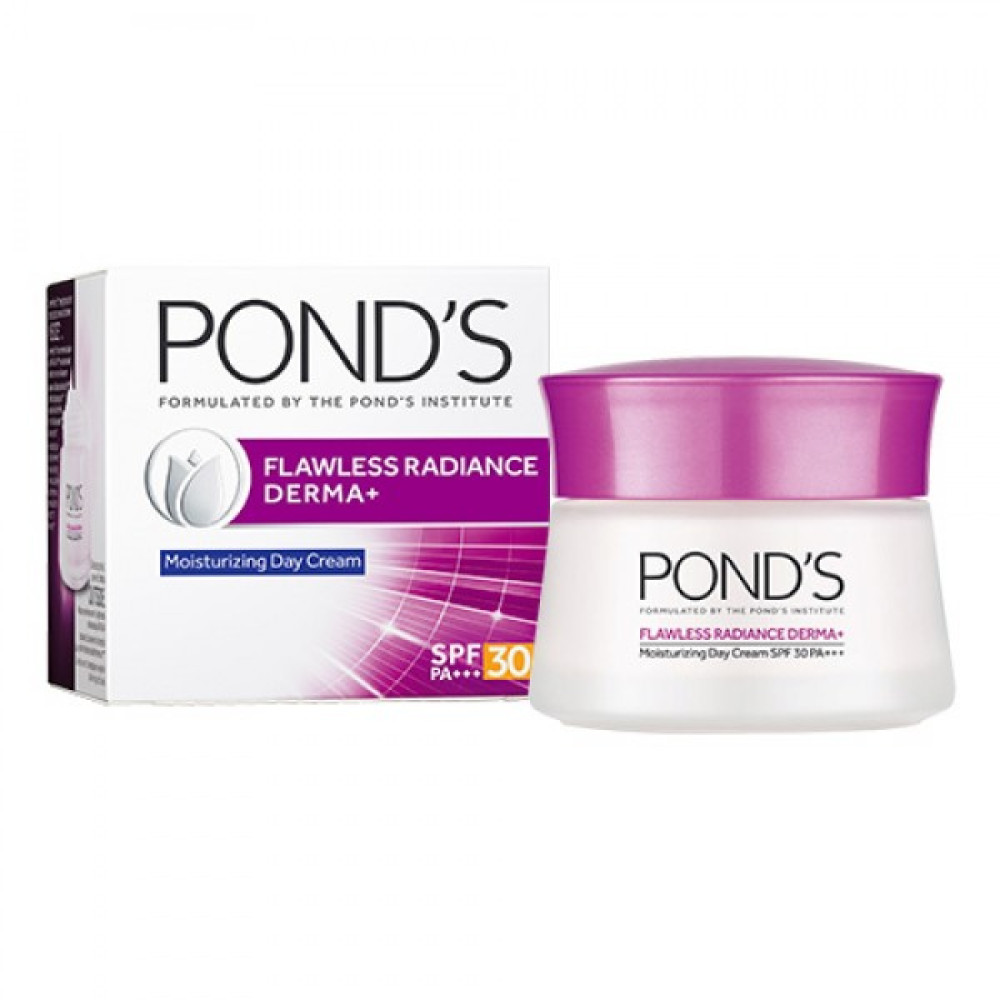 PONDS FLAWLESS RADIANCE DERMA+ MOISTURIZING DAY CREAM 50GM 