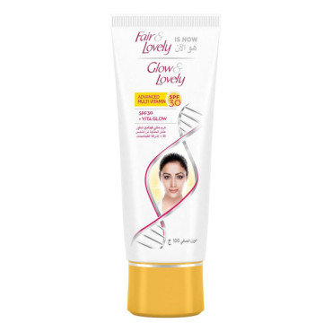 GLOW & LOVELY FACE CREAM VITA GLOW SPF30 100GM 