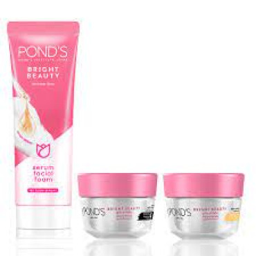 PONDS CREAM DAY 50 GM+NIGHT 50 GM +CLEANSER 50 ML