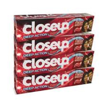 CLOSEUP TOOTH PASTE RED HOT 4X120ML