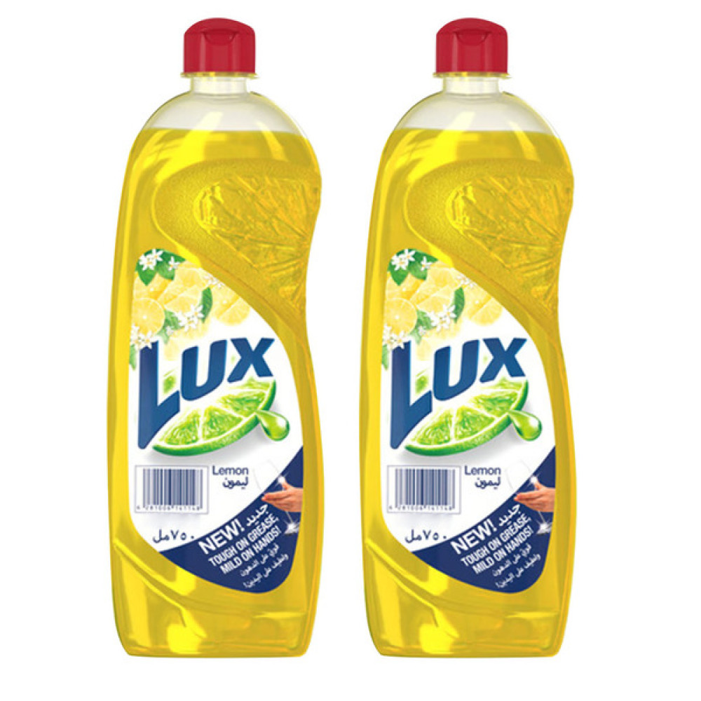 LUX DISHWASH LEMON 2X725ML