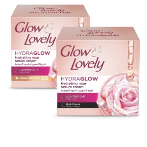 GLOW &  LOVELY HYDRA CREAM 50GM DAY+50GM NIGHT @SP..