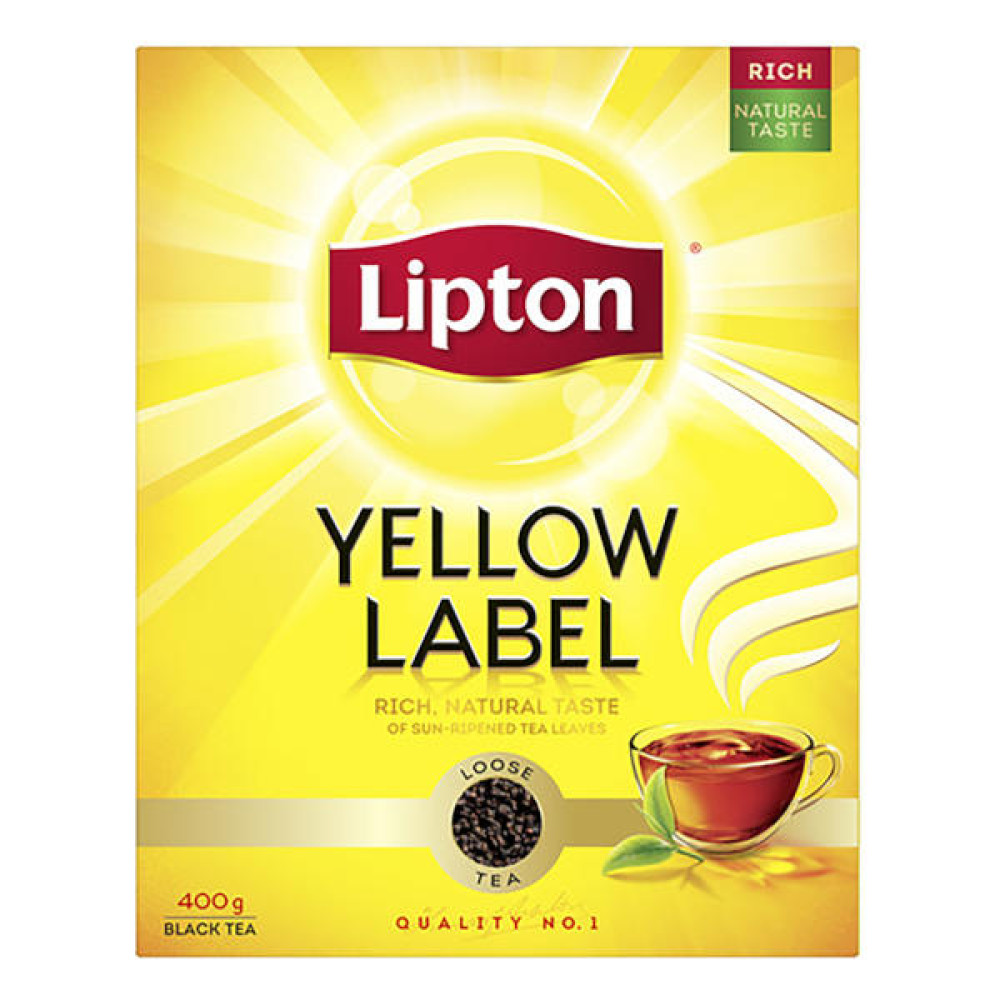LIPTON YELLOW LABEL TEA 400GM 