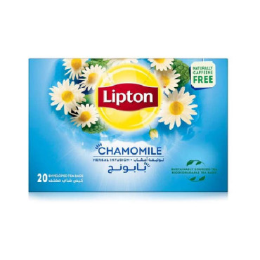 LIPTON HERBAL INFUSION CHAMOMILE TEA BAGS 20-S 