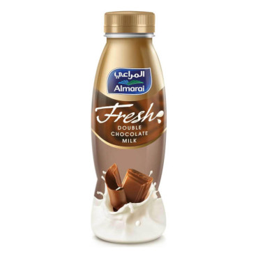 ALMARAI FRESH DOUBLE CHOCOLATE MILK 360ML 